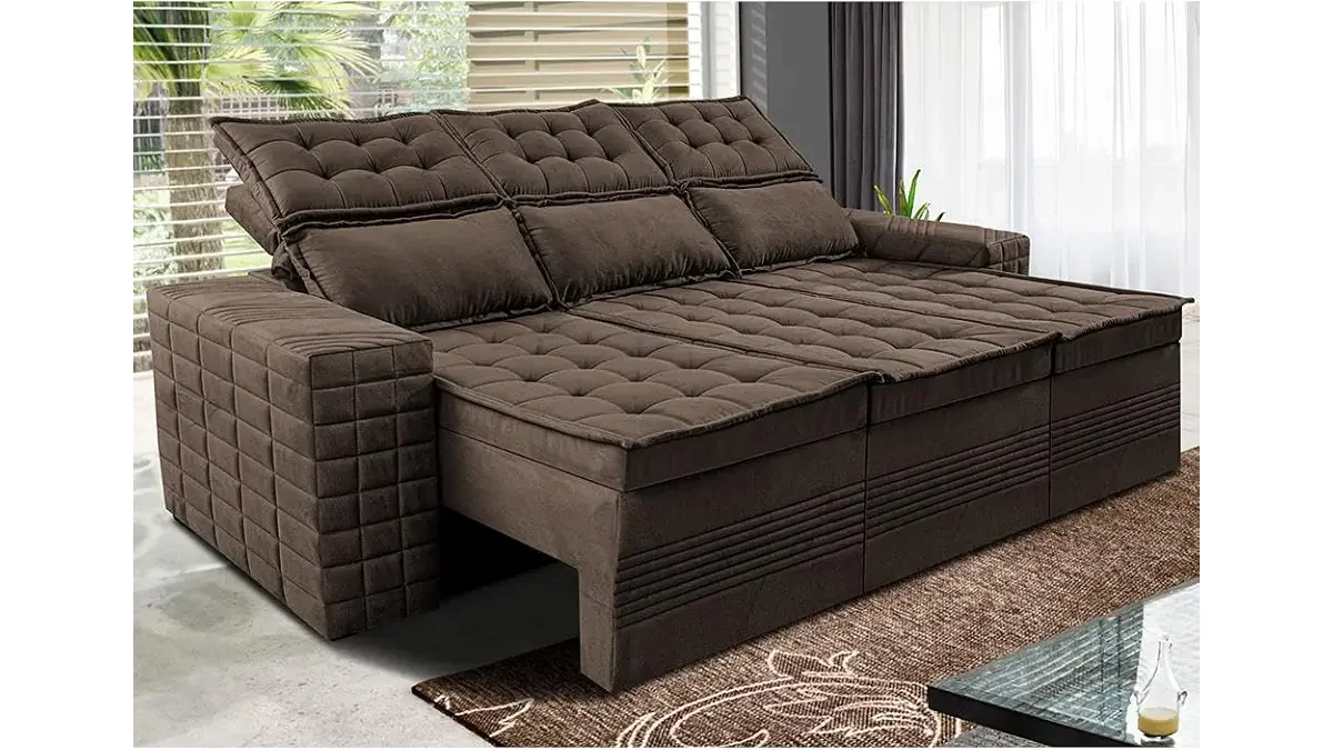 Melhores Sofás Retráteis de 3 Lugares para Seu Conforto