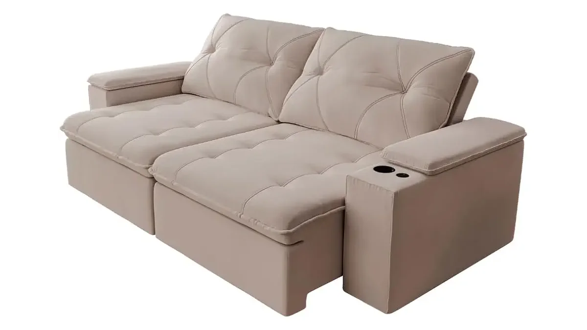Melhores Sofás Retráteis de 4 Lugares para Seu Conforto