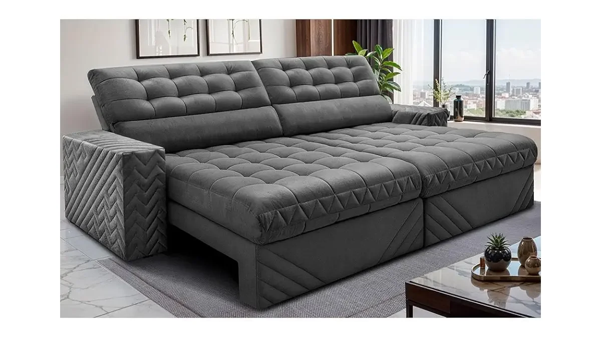 Melhores Sofás Retráteis com Molas Ensacadas para Seu Conforto