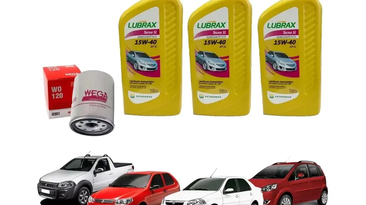 Melhores Óleos 15W40 para Fiat Palio Fire em 2026