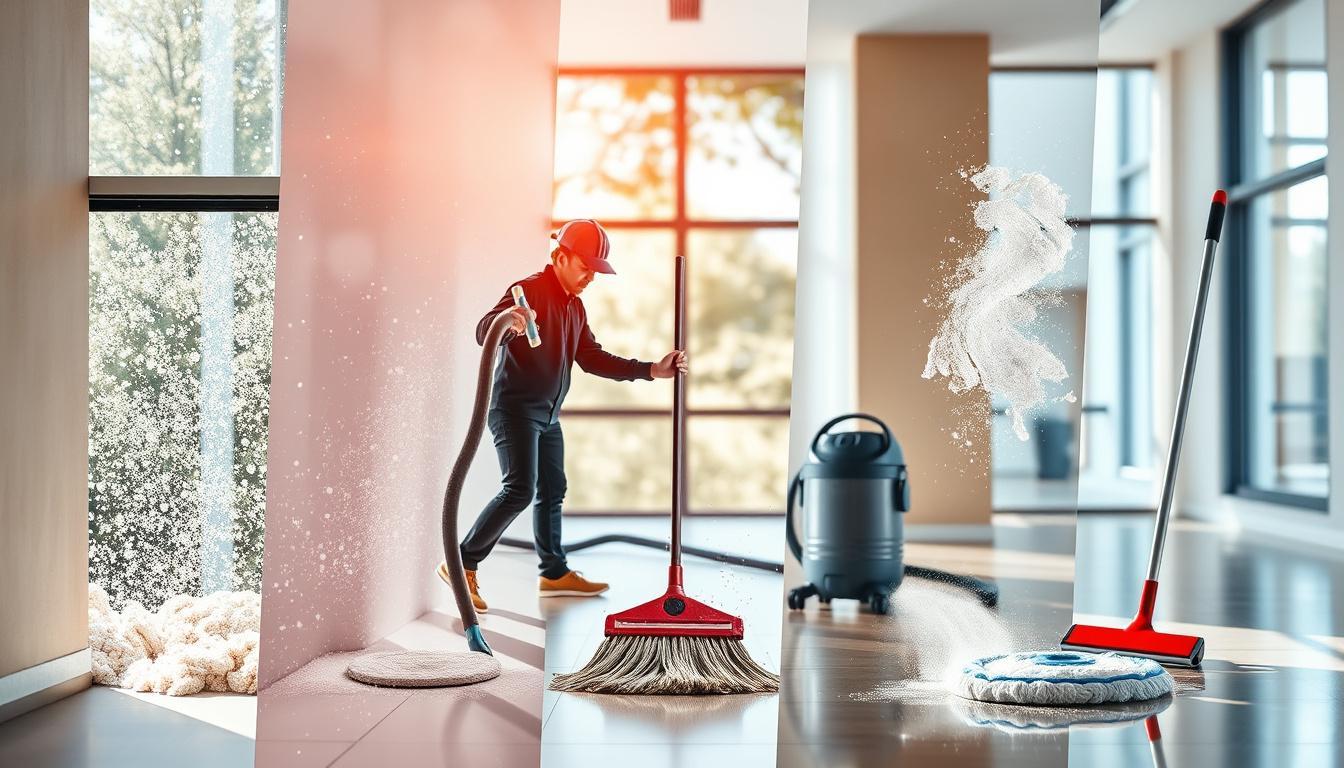 5 técnicas essenciais para limpeza pós-obra eficiente