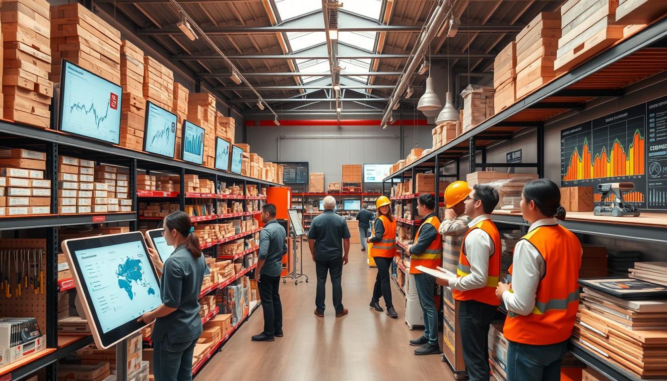 Como otimizar a gestão comercial em lojas de construção