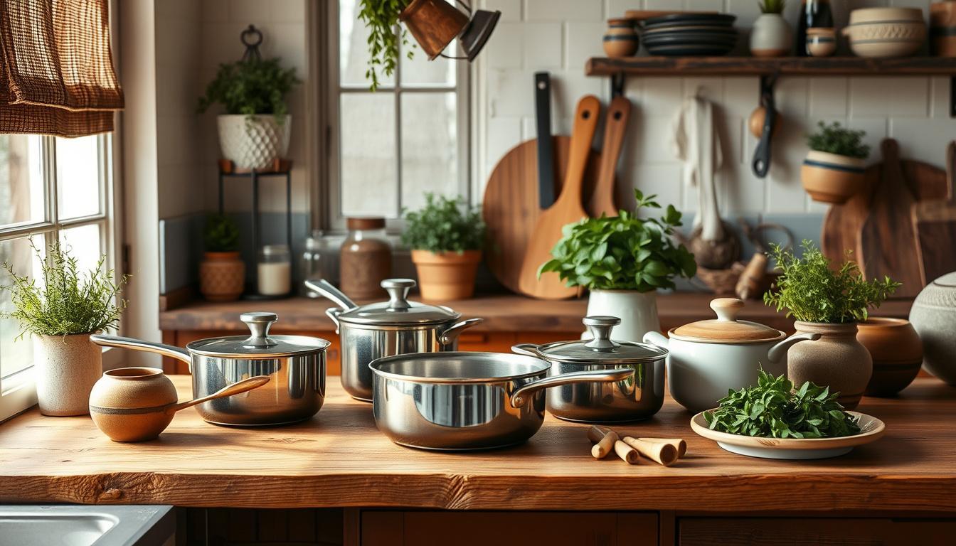 Utensílios de Cozinha e Estilo: Como Harmonizar com a Decoração